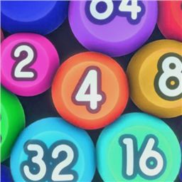 Bubble 2048 game image
